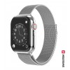 Swissten Apple Watch milánói szíj, 38-40 mm - Ezüst