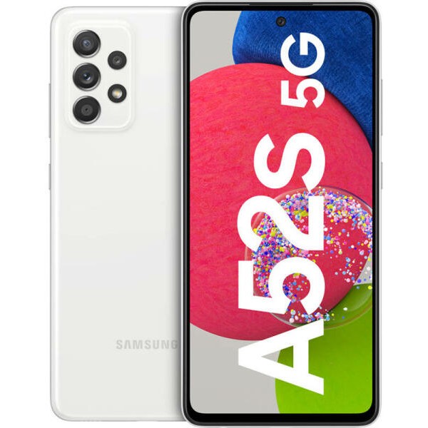 Samsung Galaxy A52s 5G Dual Sim SM-A528 128GB 6GB RAM - Fehér